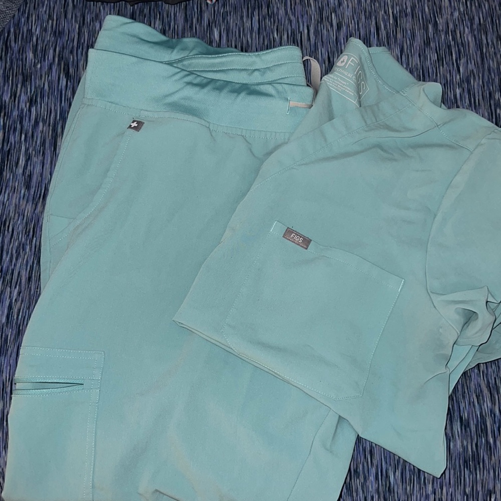 Figs Set - Aqua XXL Too XXL -P Bottom